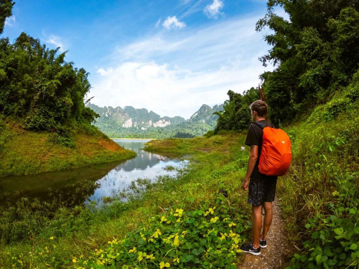 Monkey Mansion Jungalows&Tours Khao Sok National Park Exterior foto